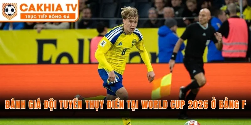 Đánh giá đội tuyển Thụy Điển tại World Cup 2026 ở bảng F