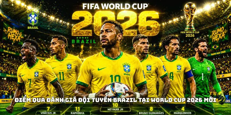 Điểm Qua Đánh Giá Đội Tuyển Brazil Tại World Cup 2026 Mới