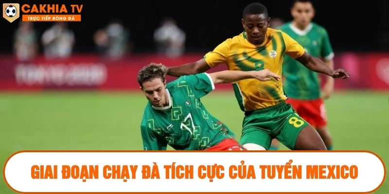 Giai đoạn chạy đà tích cực của tuyển Mexico