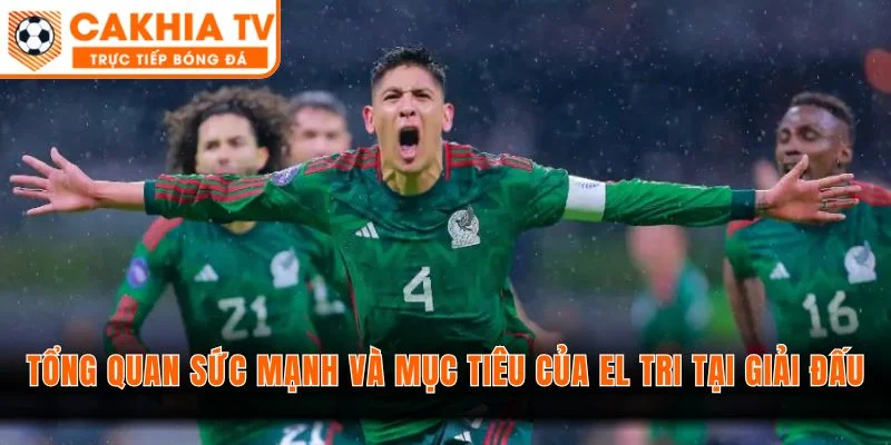 Tổng quan sức mạnh và mục tiêu của El Tri tại giải đấu